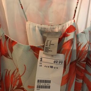 H & M Summer midi dress floor length.